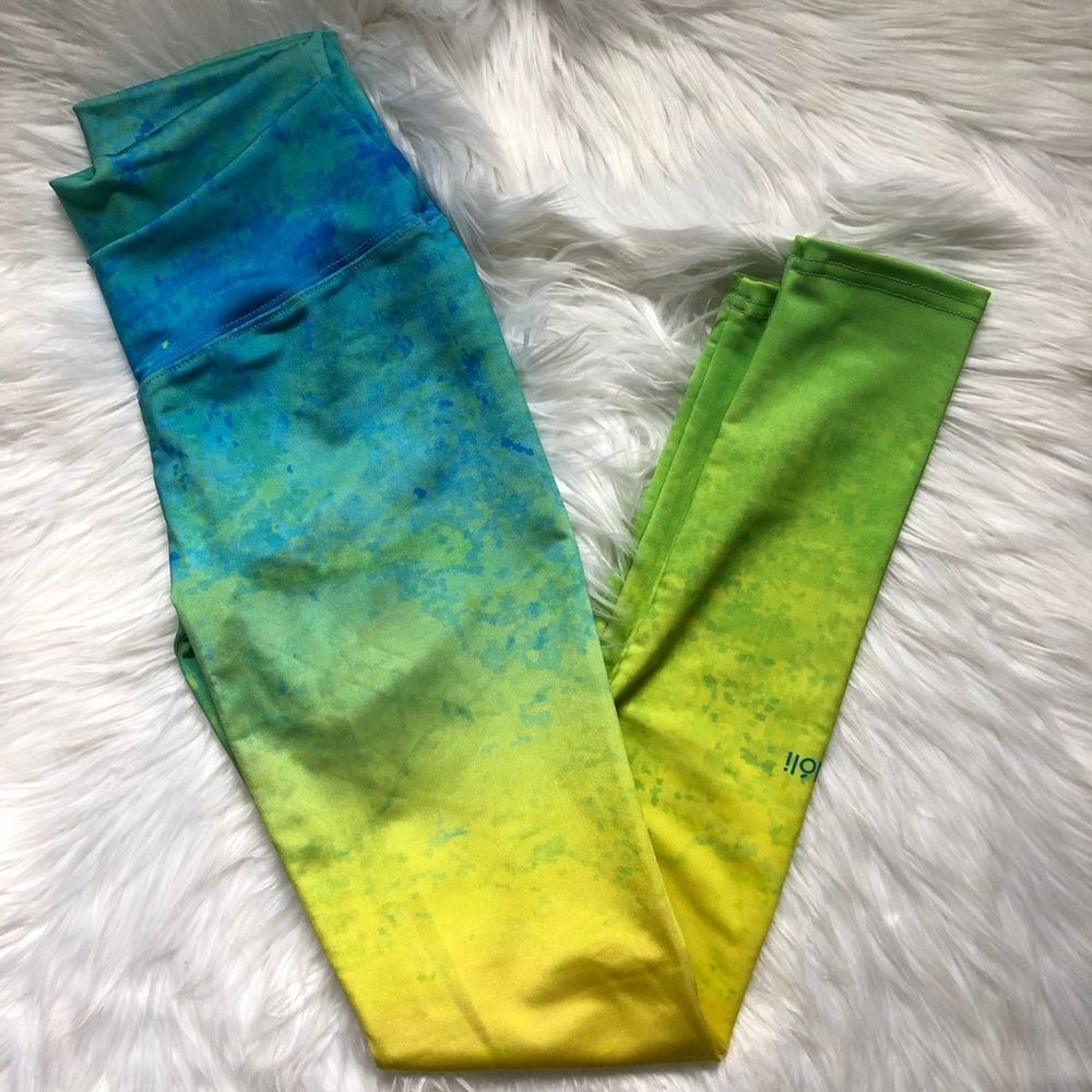 Noli Yoga Bright Tie Dye Leggings - Full Length